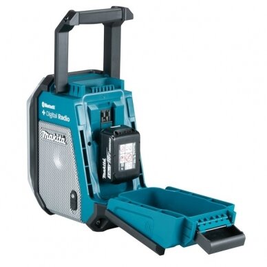 Radijas Makita DMR115 (AM, DAB, DAB+, AUX, Bluetooth, USB) 1