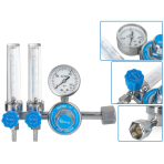 Reduktorius CO2/Argon su dviem rotametrais