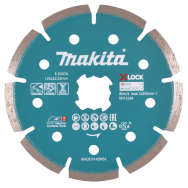 Segmentinis diskas betonui Makita E-02076, 125MM X-LOCK