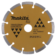 Deimantinis pjovimo diskas Makita B-06432, 150mm, betonui