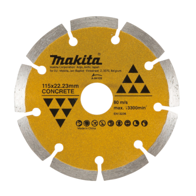 Segmentinis 115MM eko. klase betonui Makita A-84109