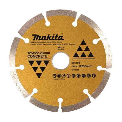 Deimantinis pjovimo diskas Makita A-84115, 125mm, betonui