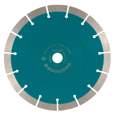 Segmentinis diskas Makita E-02967, 230MM, betonui 1