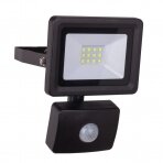 Sieninis šviestuvas su judesio davikliu SLIM Dedra L1091-1, 10W SMD LED, IP44