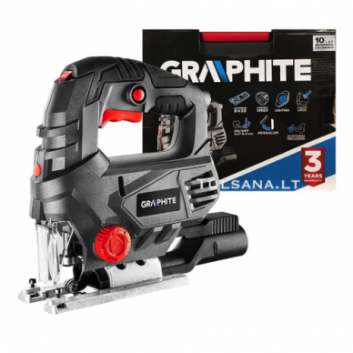 Siaurapjuklis su lagaminu Graphite 58G067, 650W, 0-3100min-1