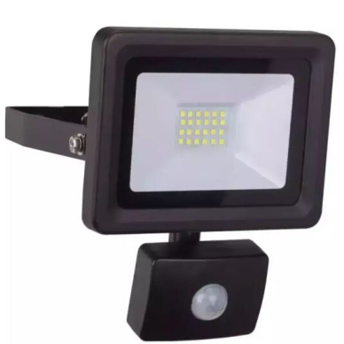 Sieninis šviestuvas su judesio davikliu SLIM Dedra L1091-2, 20W SMD LED, IP44 1