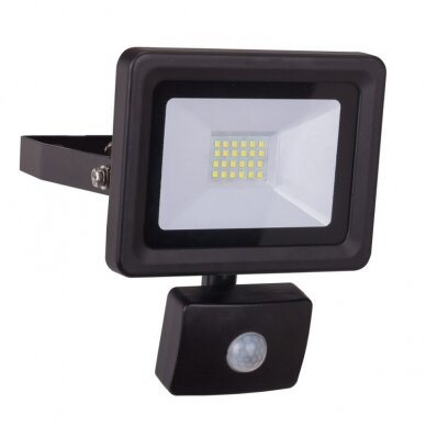 Sieninis šviestuvas su judesio davikliu SLIM Dedra L1091-2, 20W SMD LED, IP44