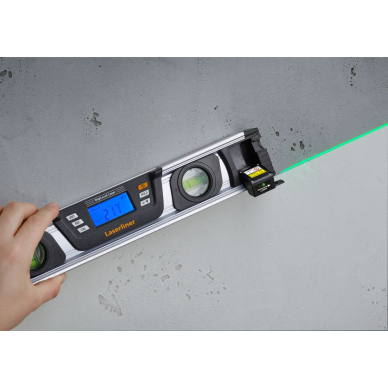 Skaitmeninis gulsčiukas Laserliner DigiLevel Laser G40, 081.255A, 40 cm 9