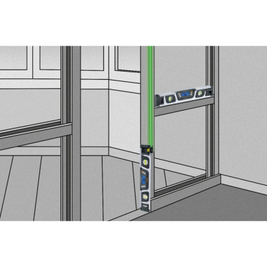 Skaitmeninis gulsčiukas Laserliner DigiLevel Laser G40, 081.255A, 40 cm 11