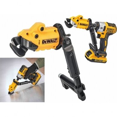 Skardos kirpimo priedas smūginiam suktuvui DeWalt DT70620-QZ