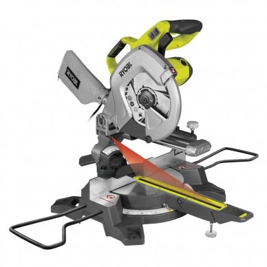 Skersinio pjovimo staklės 254 mm Ryobi EMS254L, 2000W, 254mm