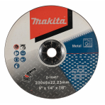 Šlifavimo diskas metalui Makita D-18487, 230X6 A24R