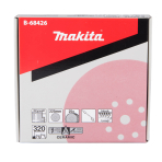 Šlifavimo popierius Makita B-68426, 225MM K320 (10Vnt.) DSL800