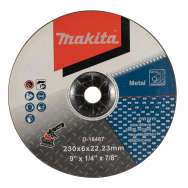 Šlifavimo diskas metalui Makita D-18487, 230X6 A24R