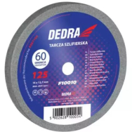 Šlifavimo - galandinimo diskas Dedra F10010, 125x16x12.7mm