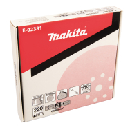 Šlifavimo popierius Makita E-02381, 225MM K240 (25Vnt.) DSL800