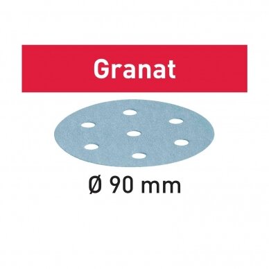 Šlifavimo lapelis Granat Festool STF D90/6 P100 GR/100 (497366)