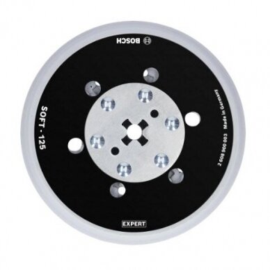 Šlifavimo padas Bosch, 125mm, minkštas, GET 55-125, 2608900003