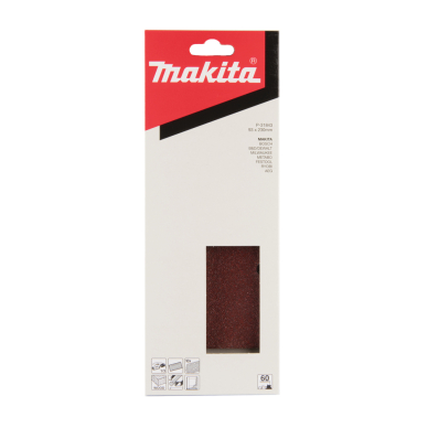 Šlifavimo popierius Makita P-31843, 93X230 K60 (10Vnt.) BO3700,BO3710, DBO380, DBO381 1