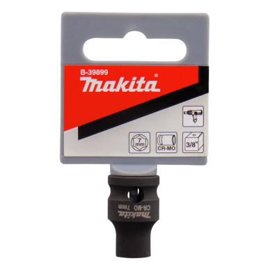 Smūginė sukimo galva Makita B-39899, 7-28 MM, 3/8" 1