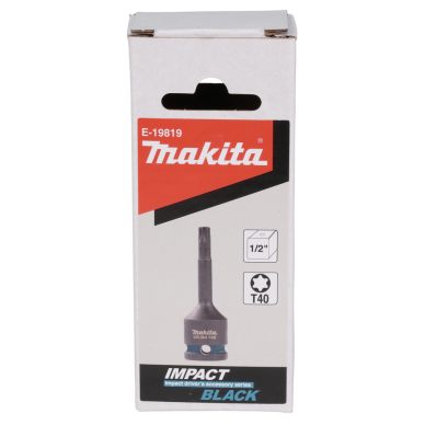 SMŪGINĖ SUKIMO GALVA VERŽLIASUKIUI Makita E-19819 Impact Black 1/2“, T40 x 78 mm 2