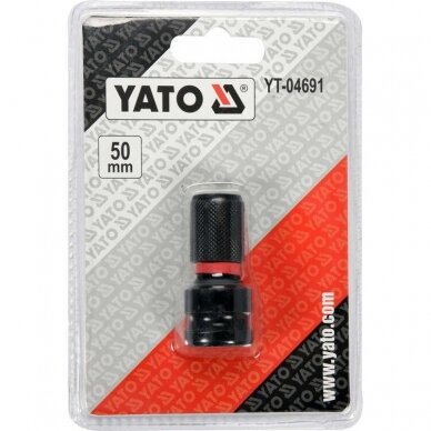 Smūginis adapteris vežliasukiams iš 1/2'' į 1/4", Yato YT-04691 2