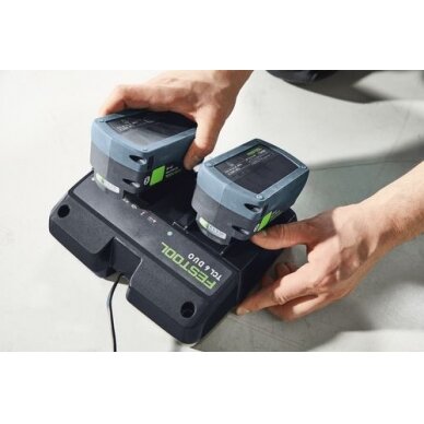 Spartusis įkroviklis Festool TCL 6 DUO (577017) 5