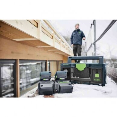 Spartusis įkroviklis Festool TCL 6 DUO (577017) 6