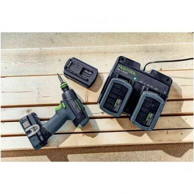 Spartusis įkroviklis Festool TCL 6 DUO (577017) 7