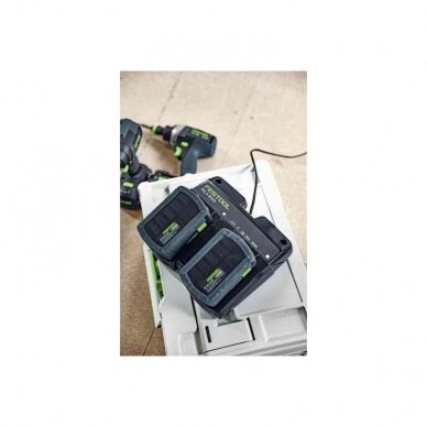 Spartusis įkroviklis Festool TCL 6 DUO (577017) 9