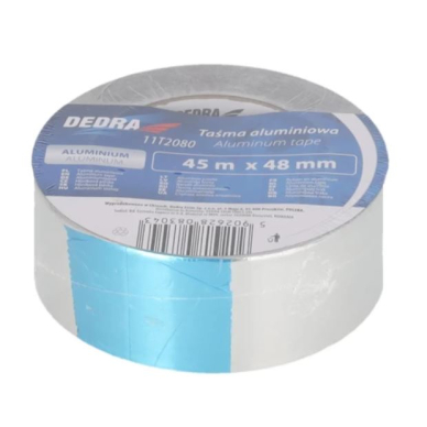 Aliuminio juosta DEDRA 11T2080, 48 mm x 45 m