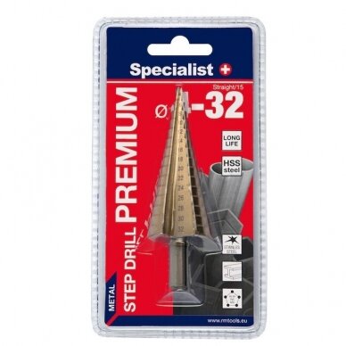 Specialist Premium Žingsn. grąžtas 4-32