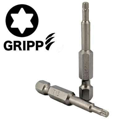 SPECIALIST+ sukimo antgalis TORX GRIP T15, 50mm, 3 vnt.