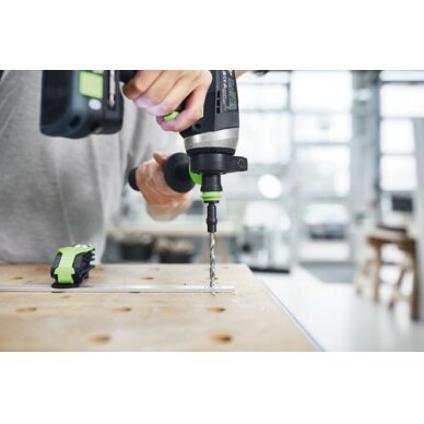 Spiralinis grąžtas Festool HSS D 10,0/75 CE/M-Set (495309) 5