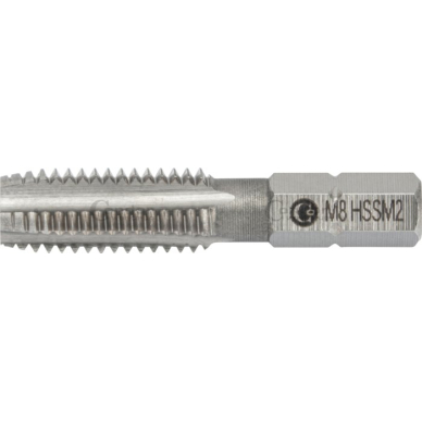 Sriegimo antgalis 1/4''HSS-G M2 ,M8x1,25