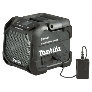 Statybinis „bluetooth" grotuvas Makita DMR203B (12V, 14,4V, 18V, 230V) 1