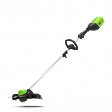 Akumuliatorinis trimeris - žoliapjovė Greenworks GD60LT, 60 V, 2.4 mm, (be akum. ir krov.) 1