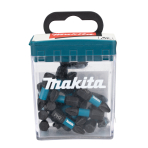 Sukimo antgalis Makita E-12360, PH2X25mm, 25vnt. IMPACT BLACK