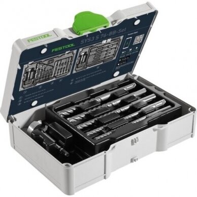 Sukimo antgalio ir grąžto rinkinys Festool SYS3 S 76-BB-Set (578119)