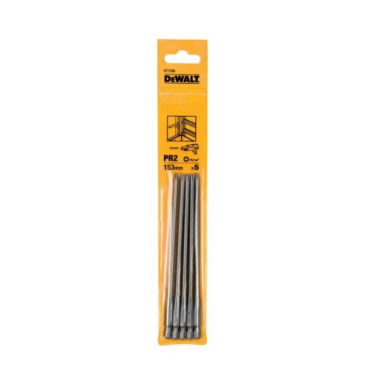 Sukimo antgaliai DeWalt DT7206, 5 vnt., 153 mm 2