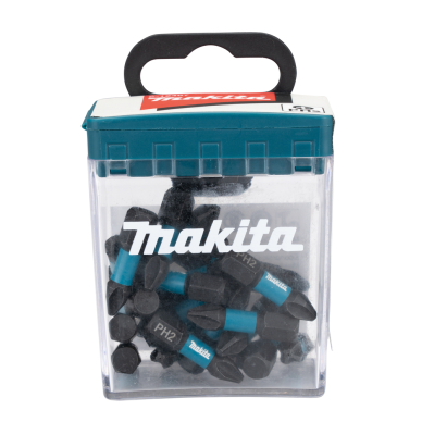 Sukimo antgalis Makita E-12360, PH2X25mm, 25vnt. IMPACT BLACK