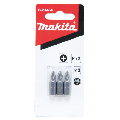 Sukimo antgalis Makita B-23466, PH2x25mm (3) 2