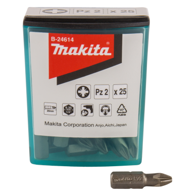 Sukimo antgalis Makita B-24614, PZ2x25mm (25) 2