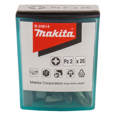 Sukimo antgalis Makita B-24614, PZ2x25mm (25) 4