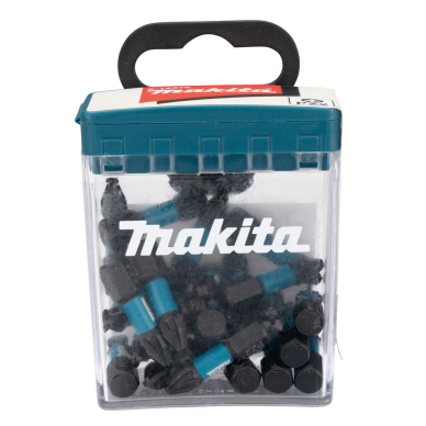 Sukimo antgalis Makita E-12376, PZ2X25mm, 25vnt. IMPACT BLACK