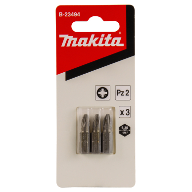 Sukimo antgalis Makita B-23494, PZ2x25mm (3) 2