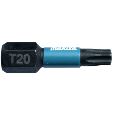 Sukimo antgalis Makita B-63672, T20X25MM  IMPACT BLACK