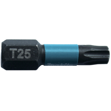 Sukimo antgalis Makita B-63688, T25X25MM  IMPACT BLACK