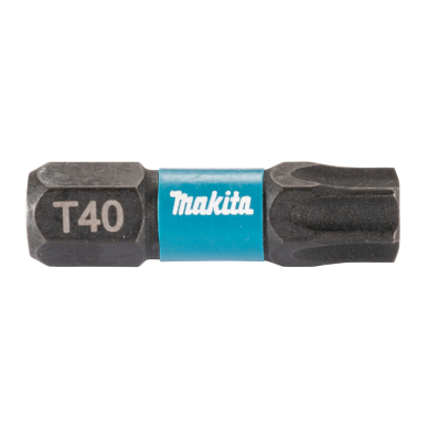 Sukimo antgalis Makita E-12669, T40X25mm, 25vnt. IMPACT BLACK