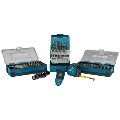 Sukimo antgalių komplektas 116 vnt. Makita B-49884